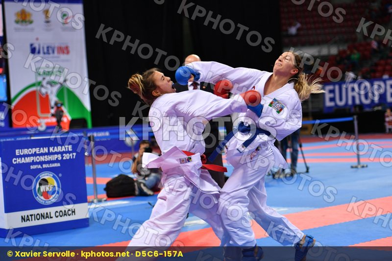 Azerbaijan Portugal Silva Alexandra U21 kumite female -61 kg Zar
