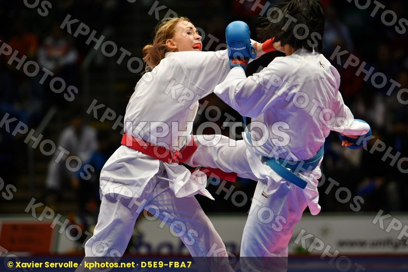 Chegolya Anna Chinese taipei Female kumite -50 kg Gu Shiau-shuan