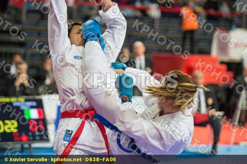 +68 kg female Hocaoglu Meltem Italy kumite top Turkey Vitelli Gr