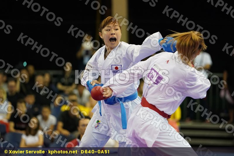 Female Kumite +68kg Japan Poland Przadka Berenika Uekusa Ayumi