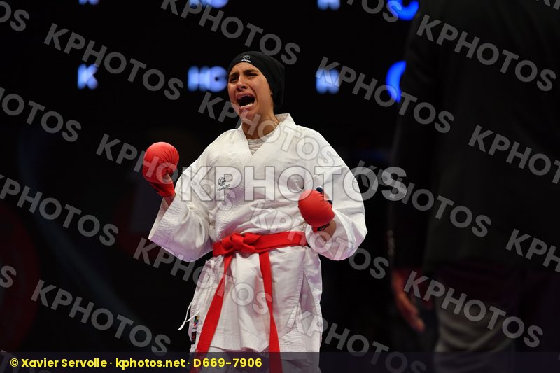 Espinosa Maria Female kumite -61 kg Morocco Sadini Btissam Spain