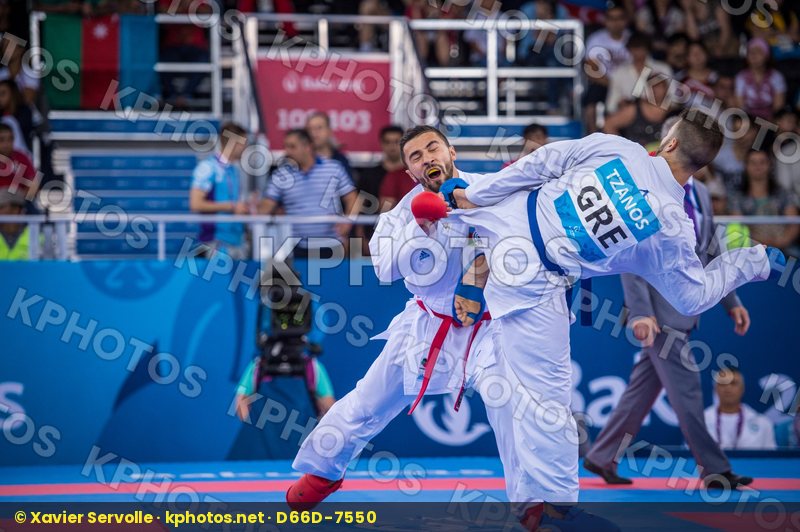 -84 kg Azerbaijan day2 Greece kumite Mamayev Aykhan qualificatio