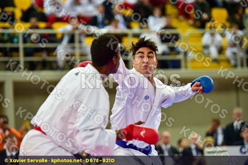 +76 Kg France Italy Jacquet Dnylson Junior KO Kumite Male Mouhii