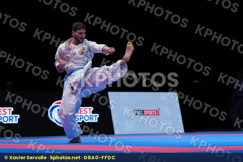 MARTIN ROMERO RAUL (SPAIN) in Male Kata - Final Bout