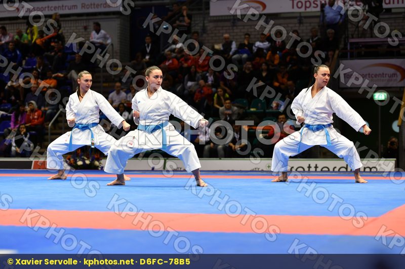 Female Team Kata Italy Paiku