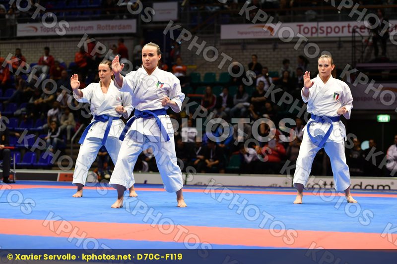 Female Kata Team Italy Paiku