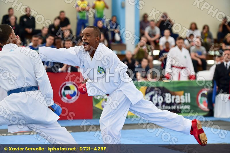 Brasil final kumite Male team Venezuela