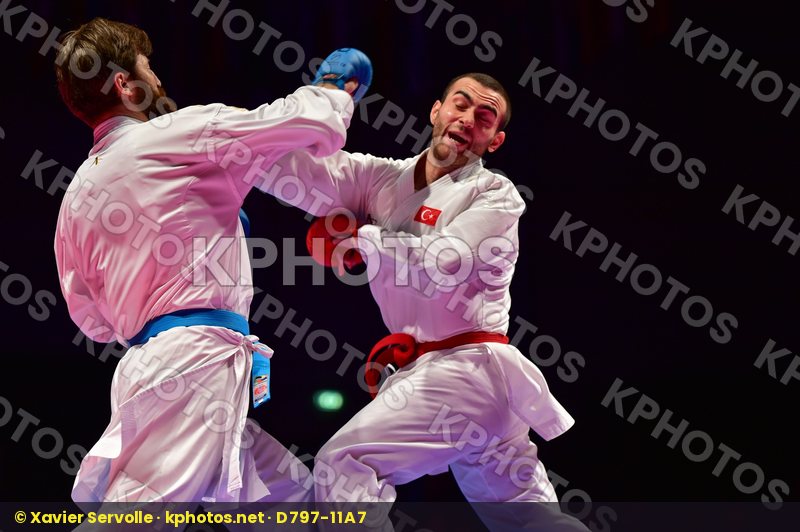 84+ kg Erkan Enes Kaptan Ridvan kumite Turkey