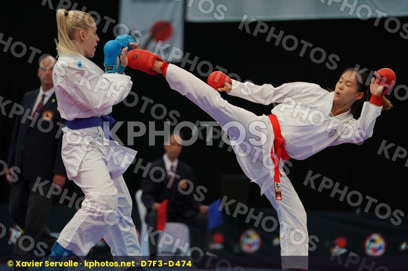 Bitsch Jana Chinese taipei Female kumite -55 kg Germany Wen Tzu-