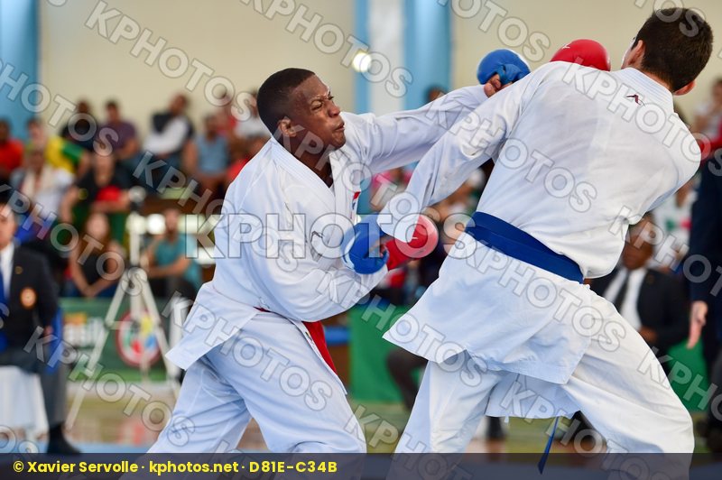 -84 Kg Azevedo Alberto Brazil Dominican Republic final kumite Ma