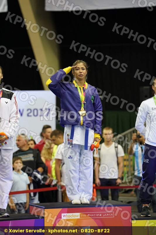 Brazil Kumizaki Valeria podium