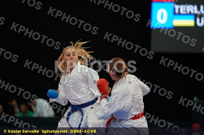 Female kumite -55 kg Terluyga Anzhelika Turkey Ukraine Yakan Tub