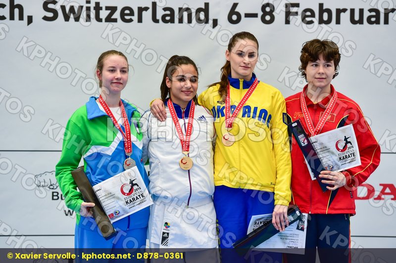 -61 Kg Florjancic Kati france Heurtault Leila kumite Maksimovic