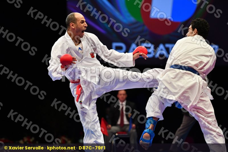 Egypt Elmasry Ahmed Male kumite -84 kg Morocco Oufkir Iliass