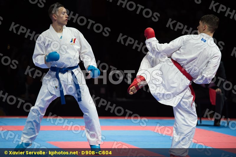 -67 Kg dacosta steven de vivo gianluca final france italy kumite