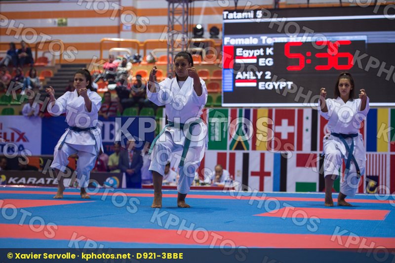 Egypt final kata team