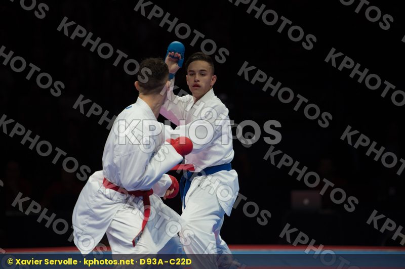 -67 Kg dacosta steven de vivo gianluca final france italy kumite