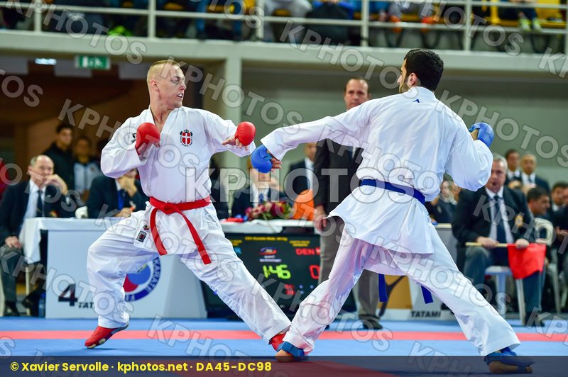 -84 Kg Aktas Ugur Budo Nord Denmark Korte Kevin Kumite Male Turk