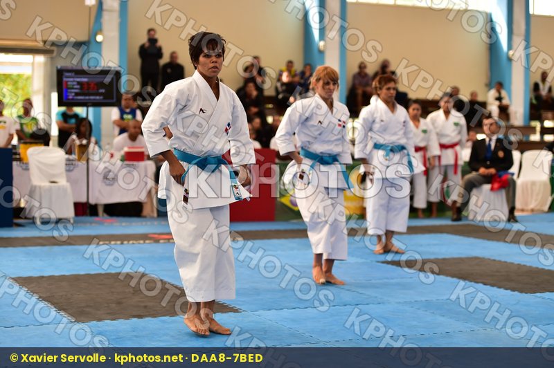 Dominican Republic Female final kata team