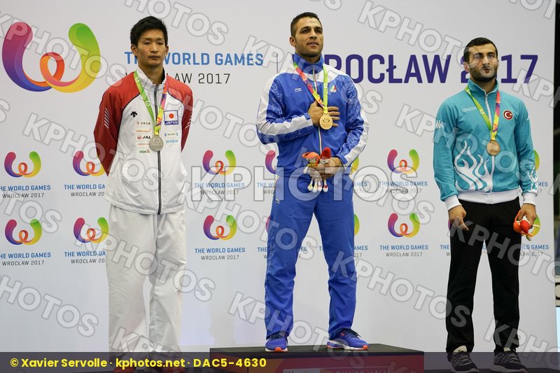 Aktas Ugur Araga Ryutaro Iran Islamic Republic of Japan Male Kumite -84kg Poorshab Zabiollah Turkey