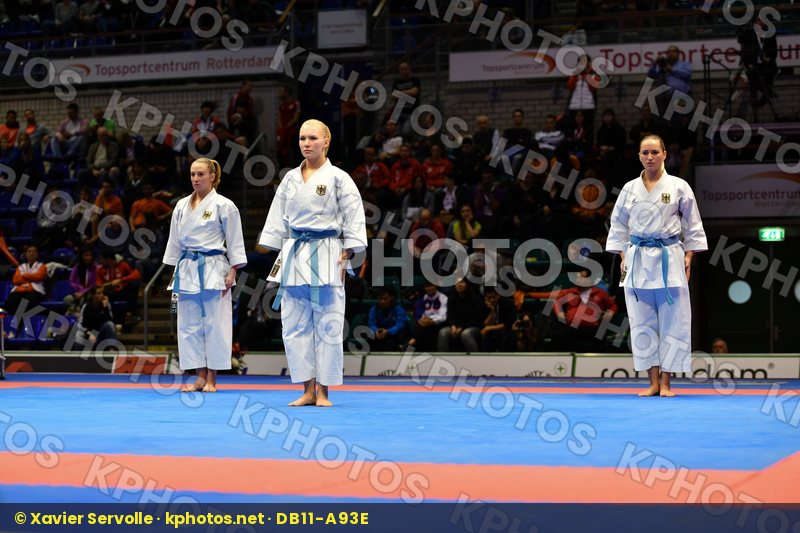 Female Team Kata Gankaku Germany