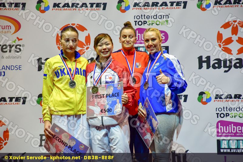 Chatziliadou Eleni Female kumite 68+ kg France Garcia Nancy Germ