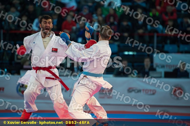 -84 kg Aktas Ugur bronze match Greece kumite male Turkey Tzanos