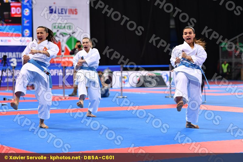 Turkey Turkey Turkey U21 kata team female Unsu < LRBarcodes