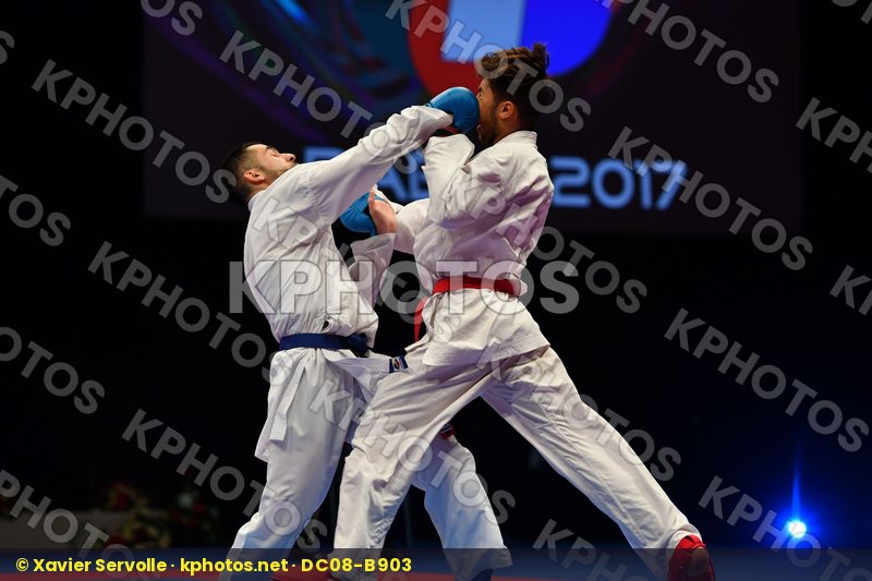 Ahmed Hmissa Cuerva mora Raul Male kumite -67 kg Spain Tunisia
