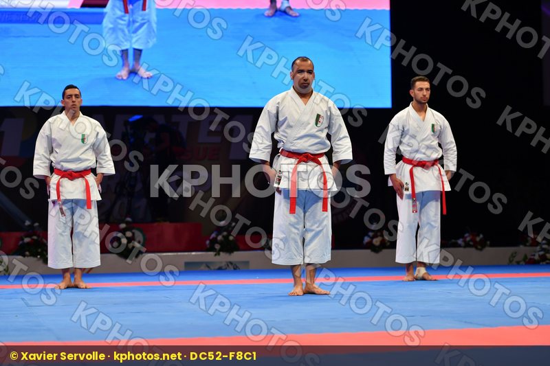 Goju shiho sho Male team kata Morocco Morocco Morocco
