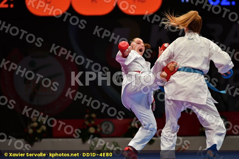 Bas Sevil Female kumite -50 kg Tokcan Umay Turkey