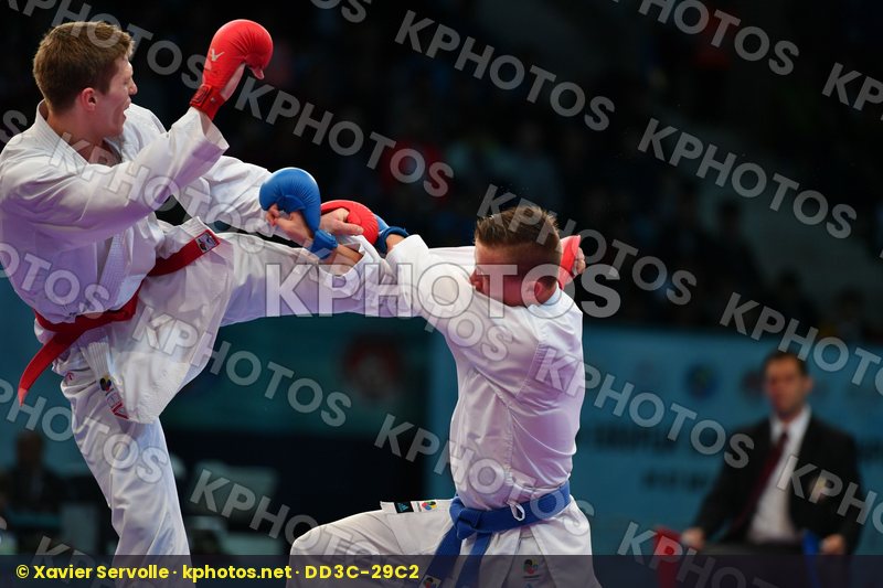 Filipovych Oleg Imrich Dominik Male kumite -60 kg Slovakia Ukrai
