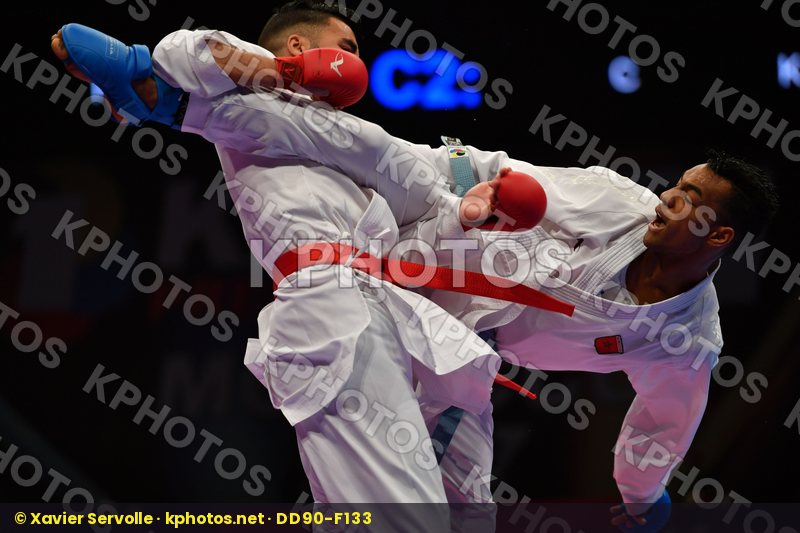Hammi Ahmed Male kumite -75 kg Messaoudi Reda Morocco