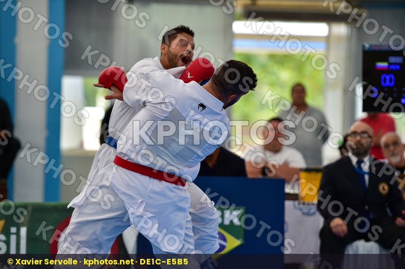 Brasil final kumite Male team Venezuela