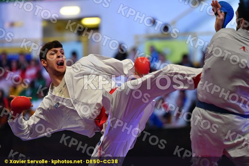 Croatia Italy Kvesic Andjelo Male kumite 84+ kg Marino Simone
