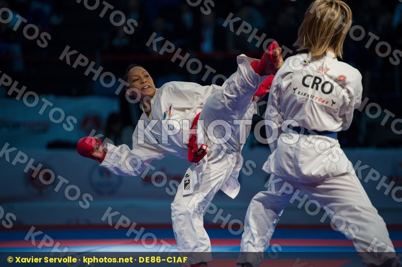 -61 kg Croatia finals France Ignace Lucie kumite Lenard Ana
