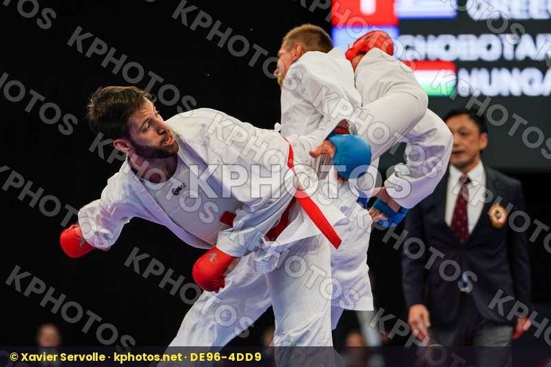 Chobotar Valerii Greece Hungary Male kumite -84 kg Tzanos Georgi