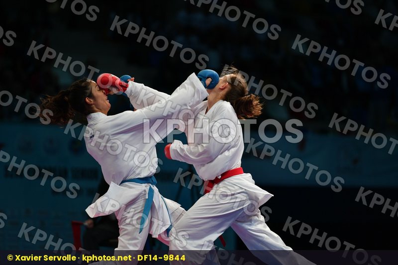 Cvrkota Sanja Female kumite -68 kg Serbia Spain Vizcaino gonzale