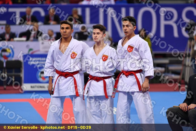 Turkey Kata team cadet and junior male Unsu