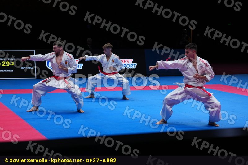 SPAIN in Team Male Kata - Final Bout