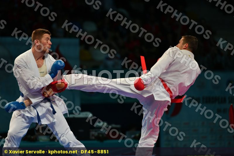 Bitevic Slobodan Hungary Male kumite 84+ kg Molnar Daniel Serbia