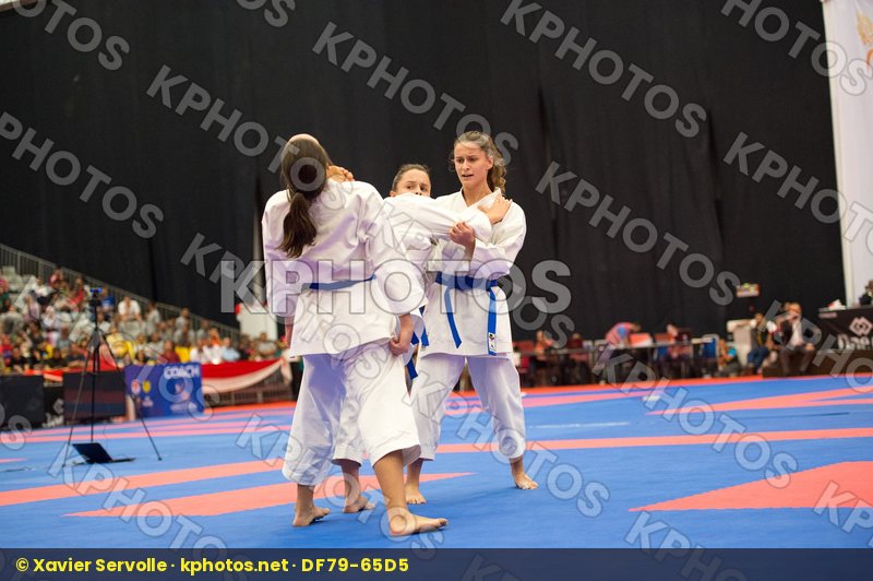 Arawaza cadet female Fyr Of Macedonia Junior Kata team