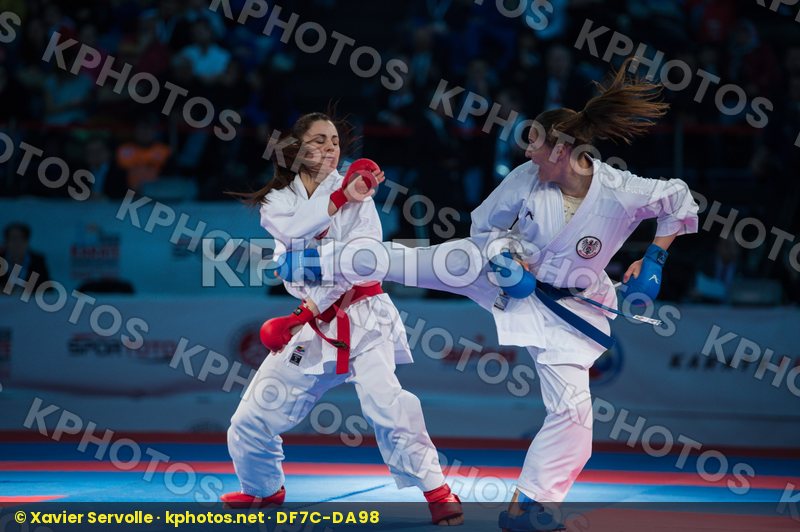 -68 kg Austria Buchinger Alisa finals kumite Quirici Elena Switz
