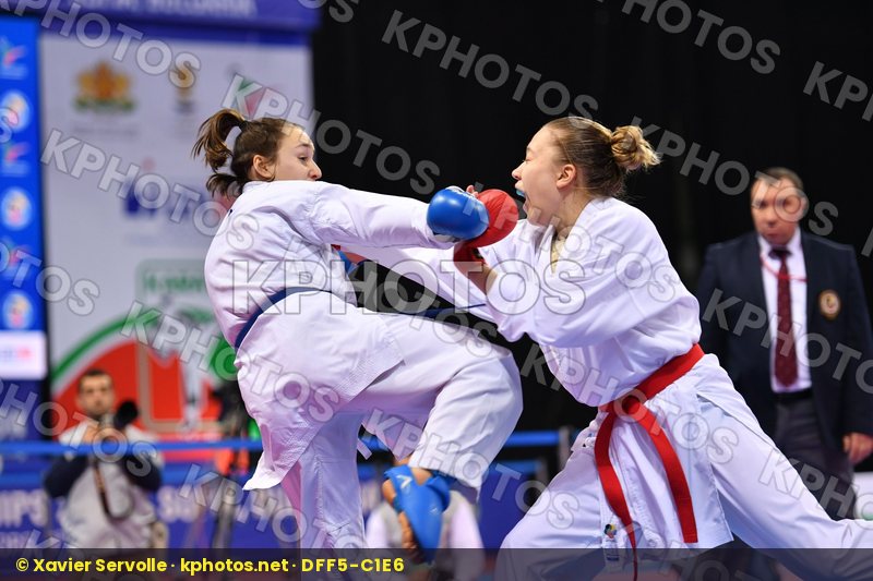 Czagany Dora Durmis Dina Hungary Junior kumite female 59+ kg Ser