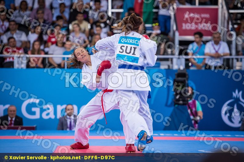 -68 kg Austria Buchinger Alisa day2 kumite qualification Quirici