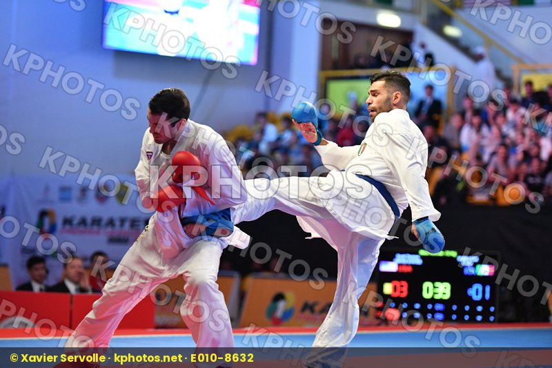 Busa Luigi Italy Male kumite -75 kg Scott Thomas United states
