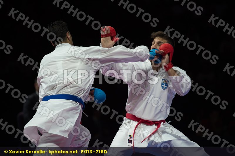 84+ Kg Bendiab Salim france Greece kumite Male margaritopoulos s