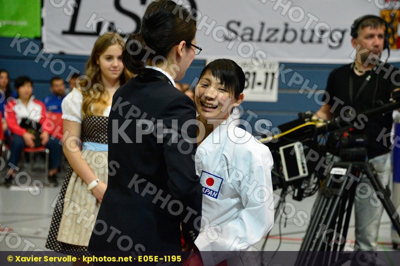 female kumite -50 kg no tadano ayaka plank bettina japan austria