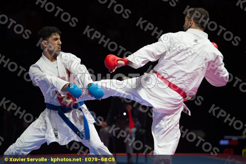 84+ Kg Bendiab Salim france Greece kumite Male margaritopoulos s