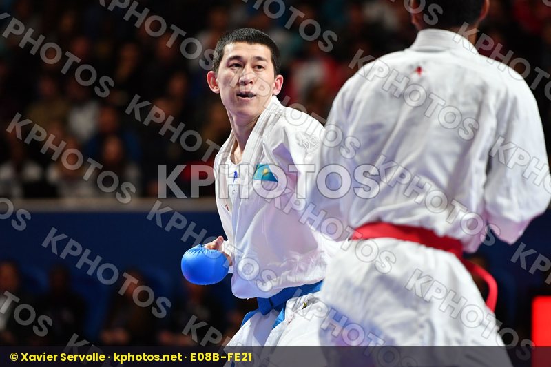 Kazakhstan Madera Andres Male kumite -67 kg Sagandykov Rinat Ven